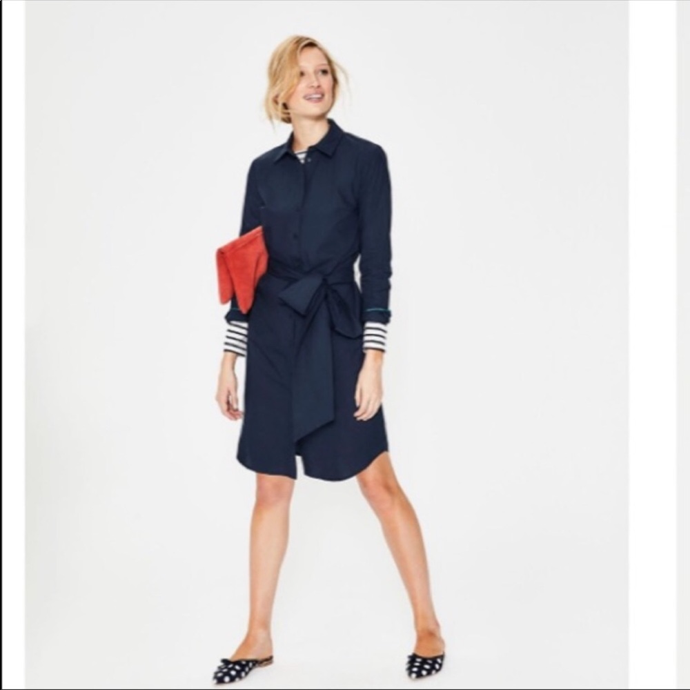 Boden Modern Shirt Dress Size 8